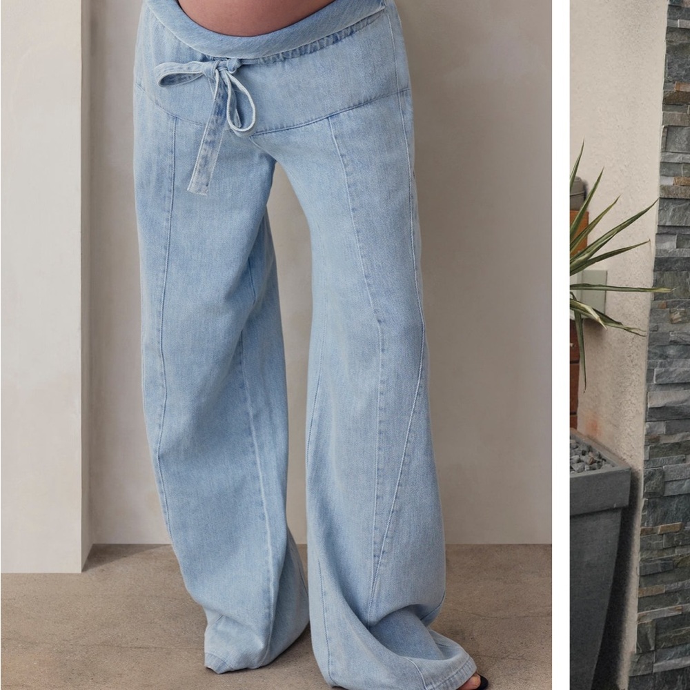 Light Blue Women's Pants